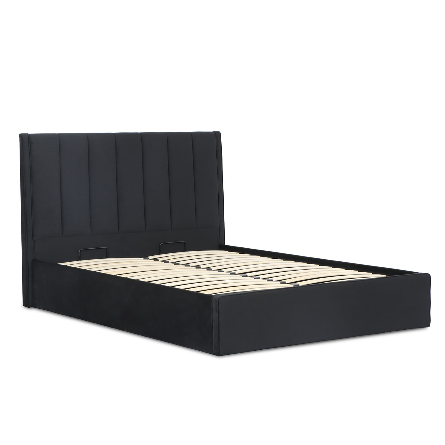 Willow Ottoman Black - Black / Double Image 12