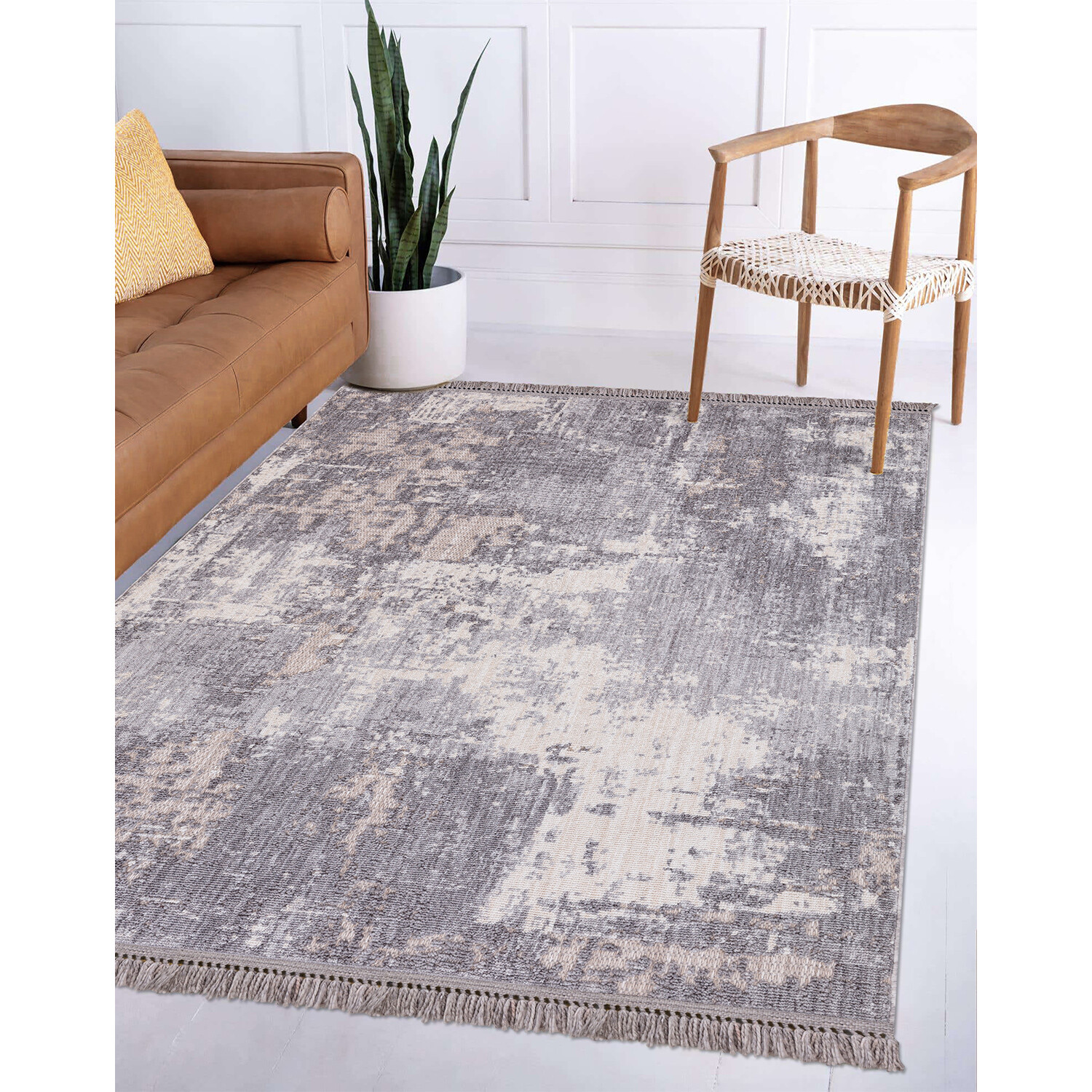 Rio Clay Rug - Grey / 170cm Image 2