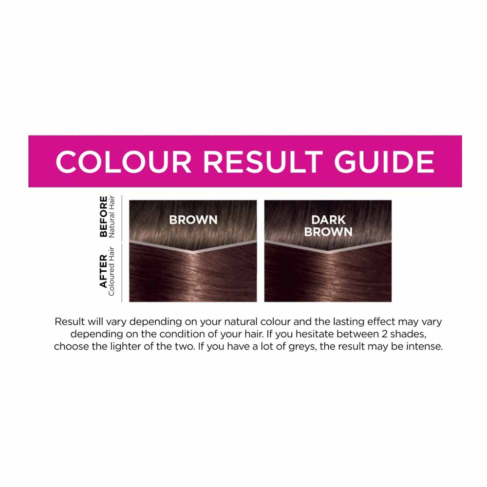 L'Oreal Paris Casting Creme Gloss 400 Dark Brown Semi-Permanent Hair Dye Image 4