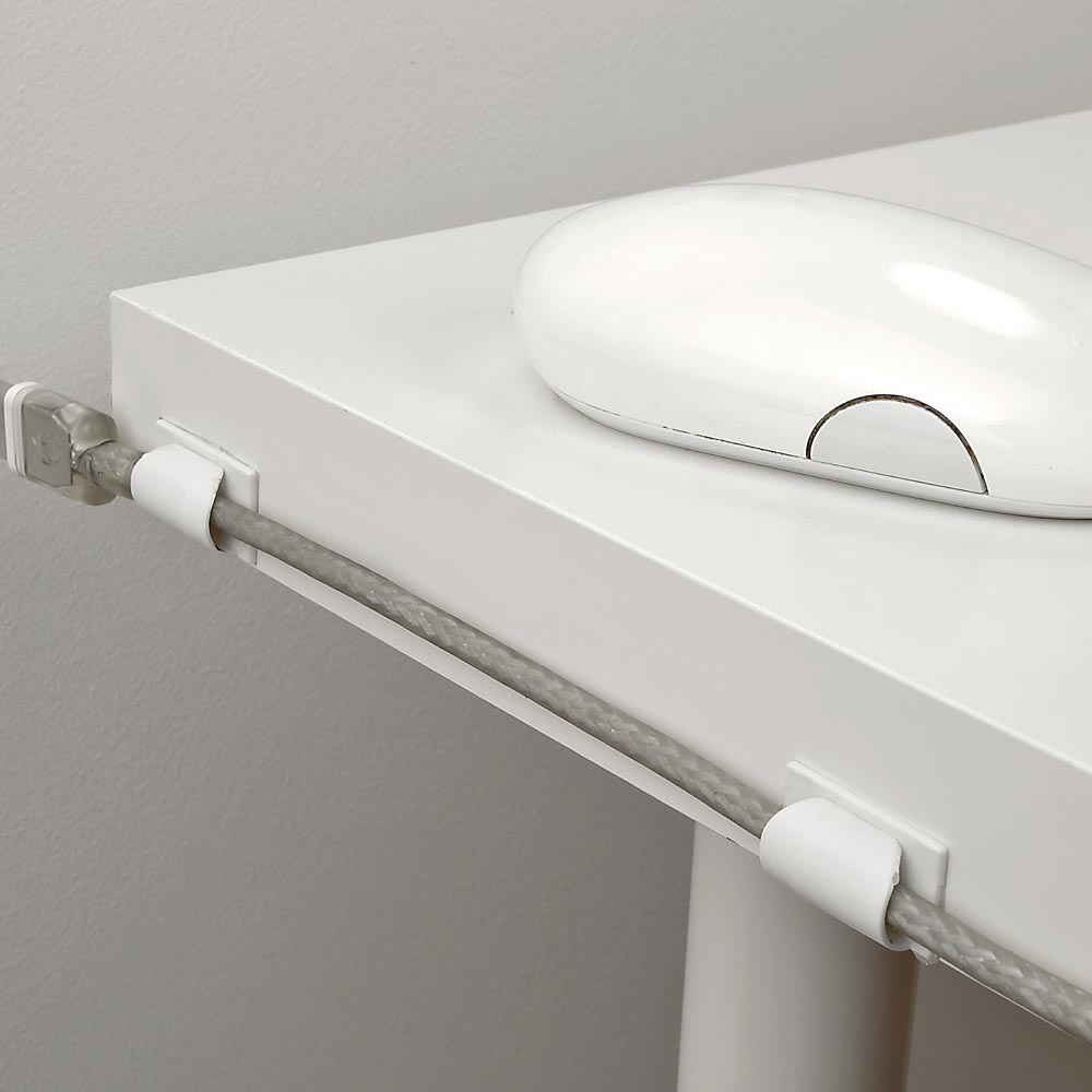 Wilko Cable Tidy Clips 10 Pack Wilko