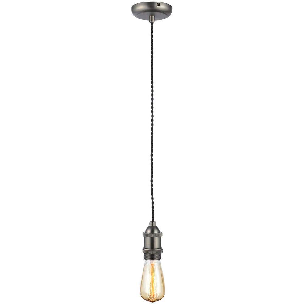 Inlight Cali Cable Pewter Ceiling Pendant Image 2