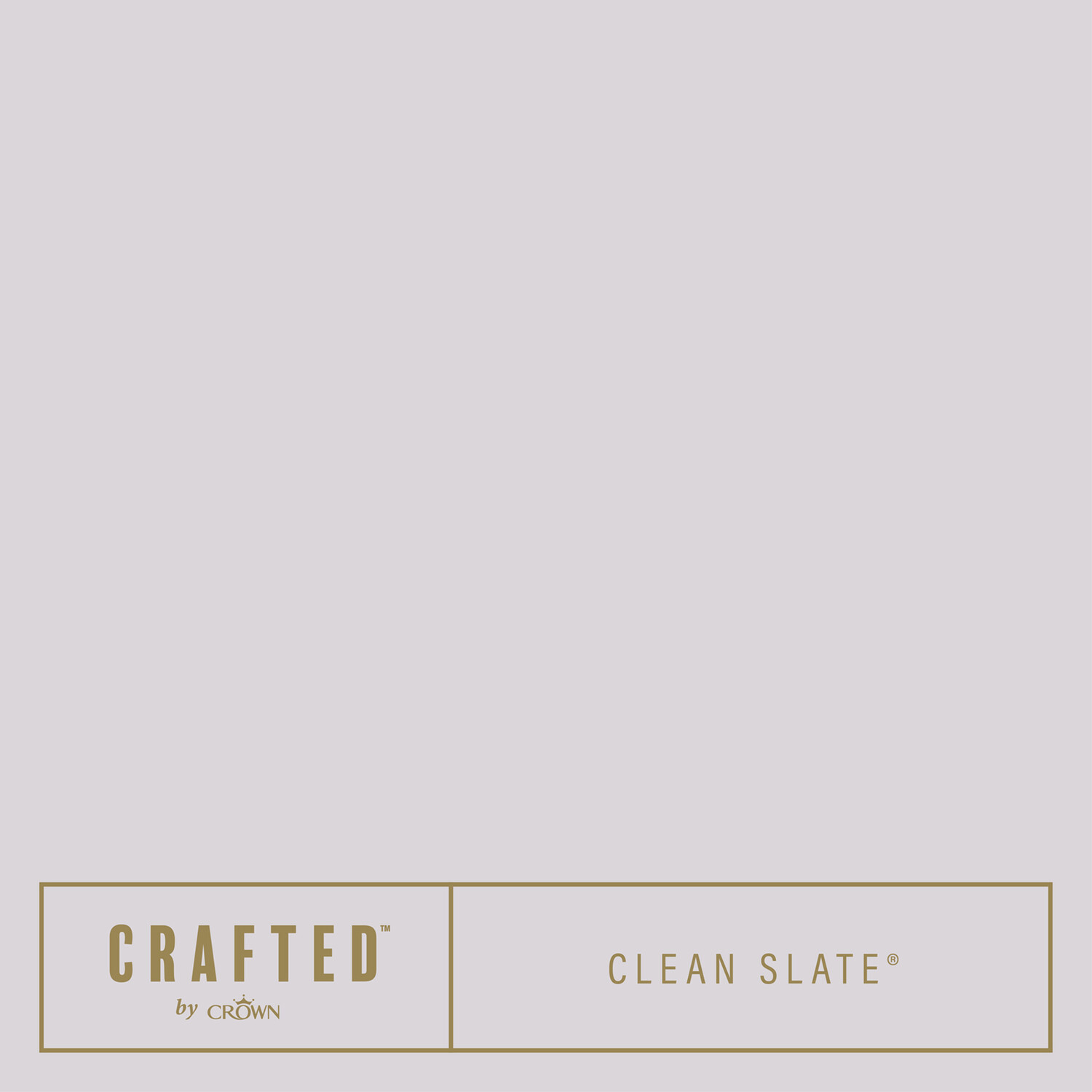 Crown Crafted Walls and Wood Clean Slate Luxurious Flat Matt Paint 2.5L Image 5