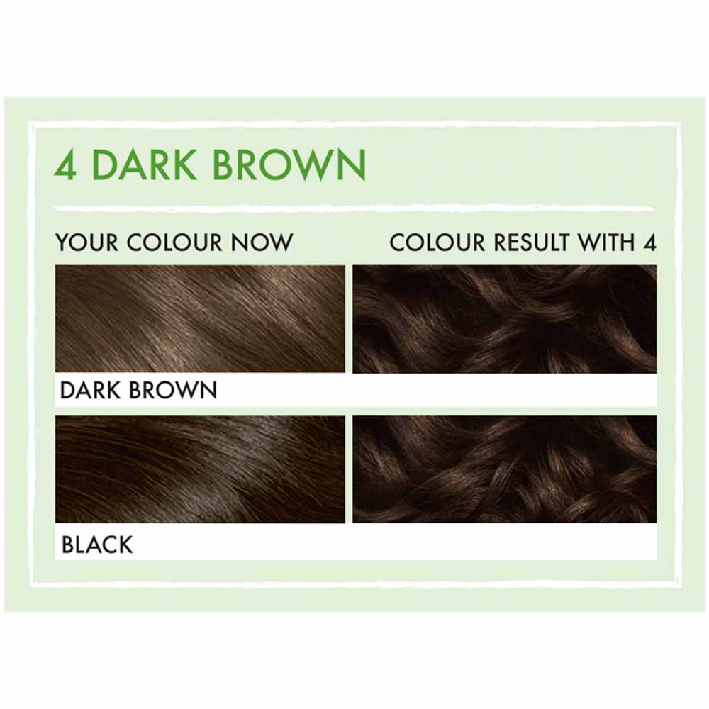 Natural Instincts Semi Permanent Hair Colour 4 Dark Brown Image 4