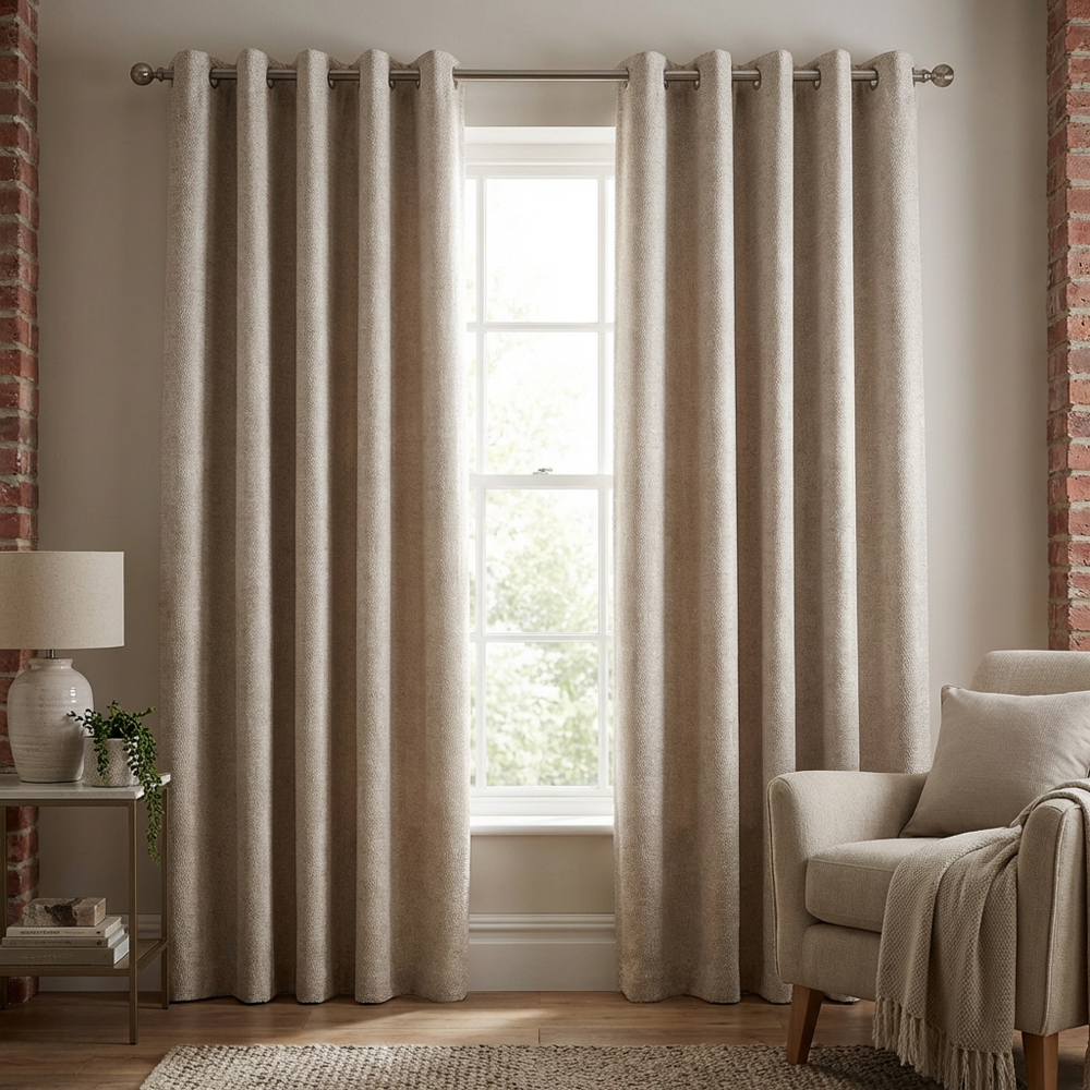 Maison Blackout Curtain Natural 229cm Image 5