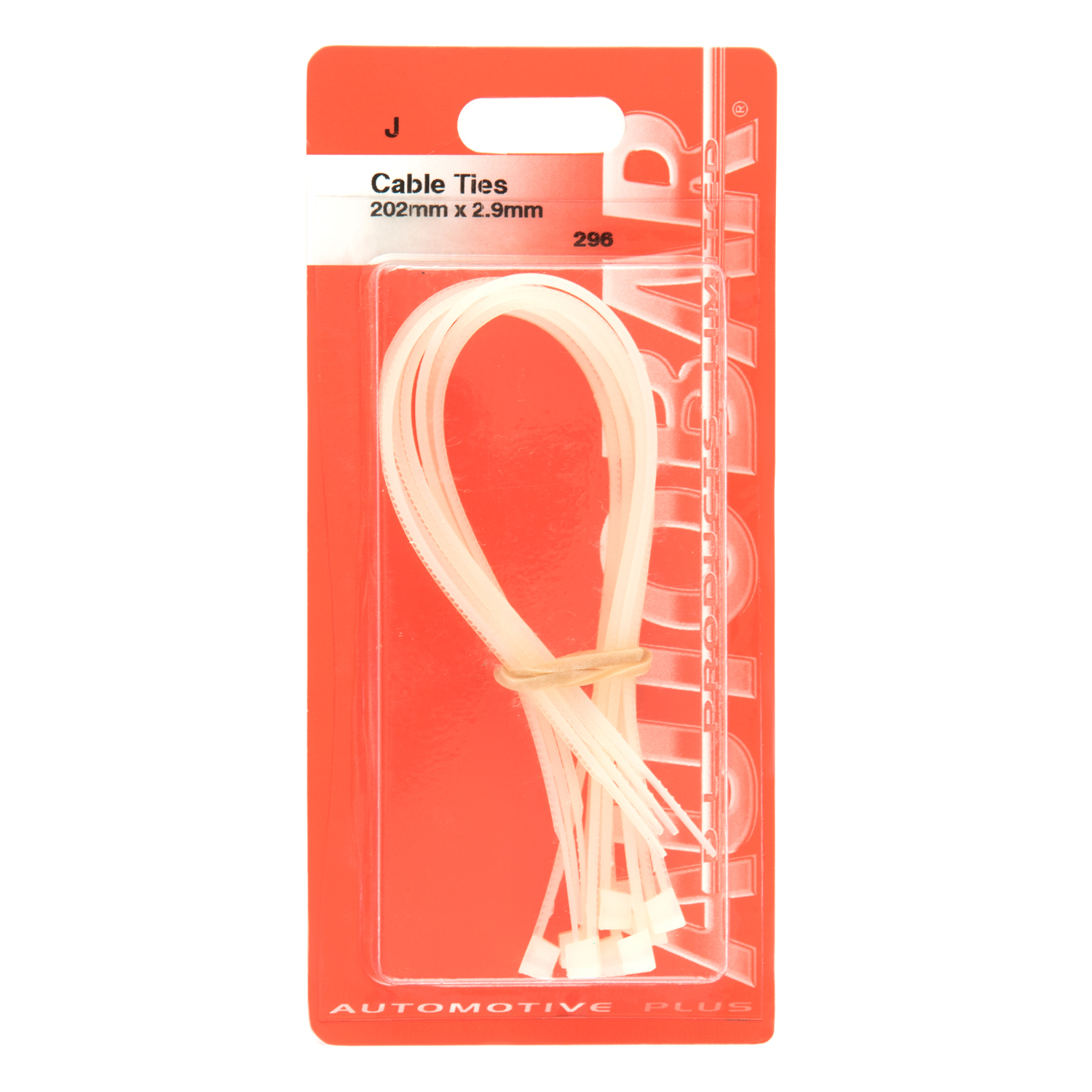 Autobar Natural Cable Tie 202 x 2.9mm Image