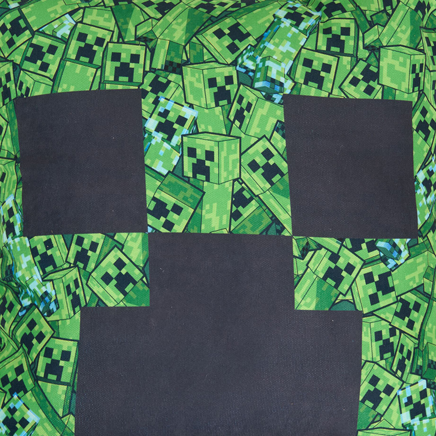 Minecraft Cubed Square Cushion Green Image 2