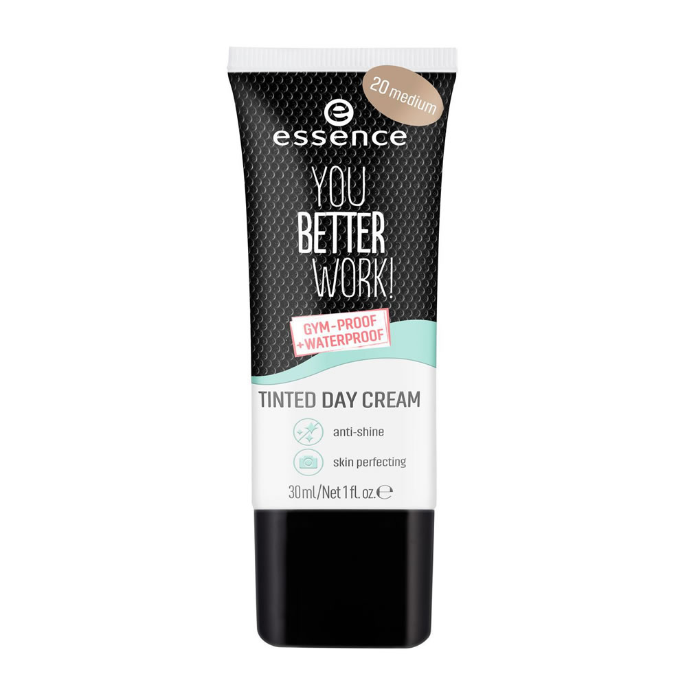 essence Complexion Make-up You Better Work! Tinted  Day Cream Medium 30ml Image