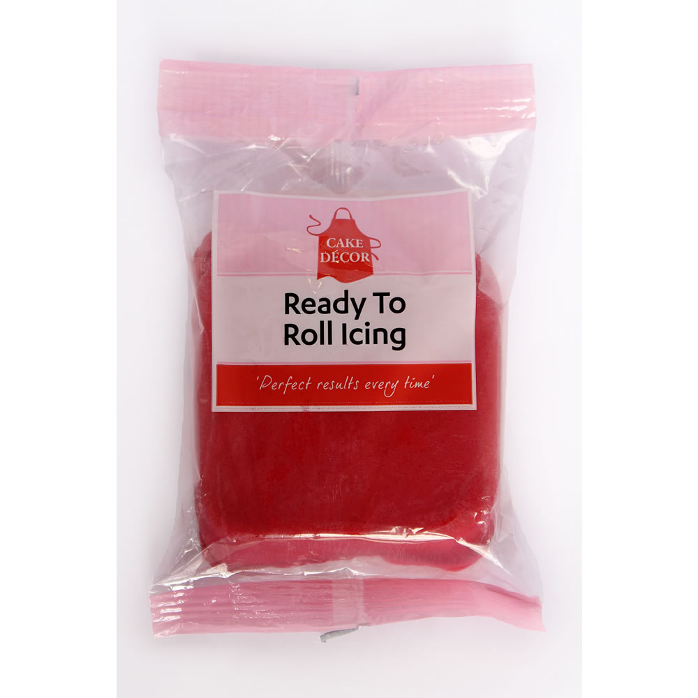 Cake Décor Ready To Roll Icing Red Image
