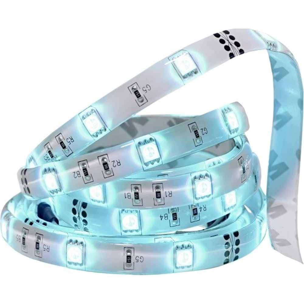 TCP 1 Pack LED Colour Changing Smart WiFi Tape Light 3 metres Image 1