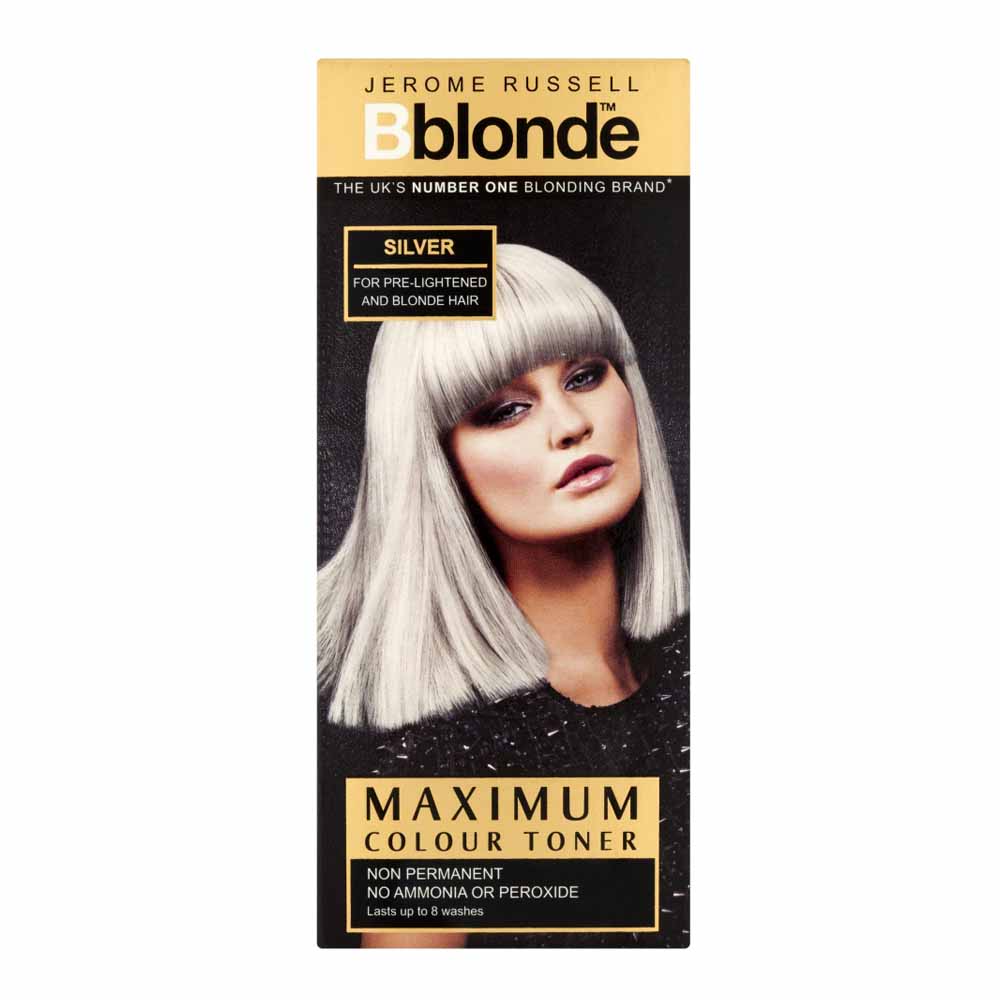 Jerome Russell Maximum Colour Silver Hair Toner Image 1