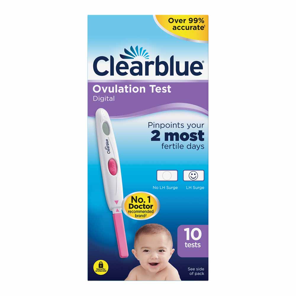 Clearblue Digital Ovulation Test 10 pack Image 1
