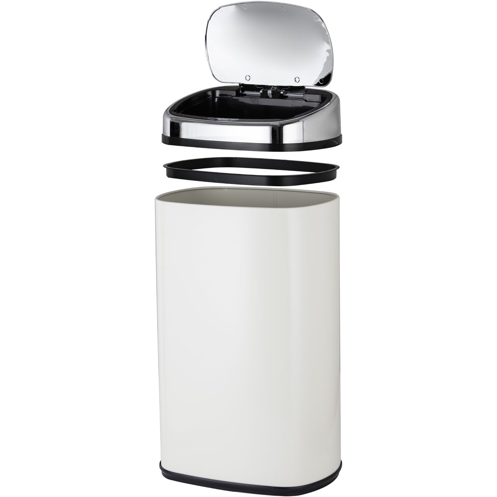 Tower Almond Square Sensor Bin 58L Image 7