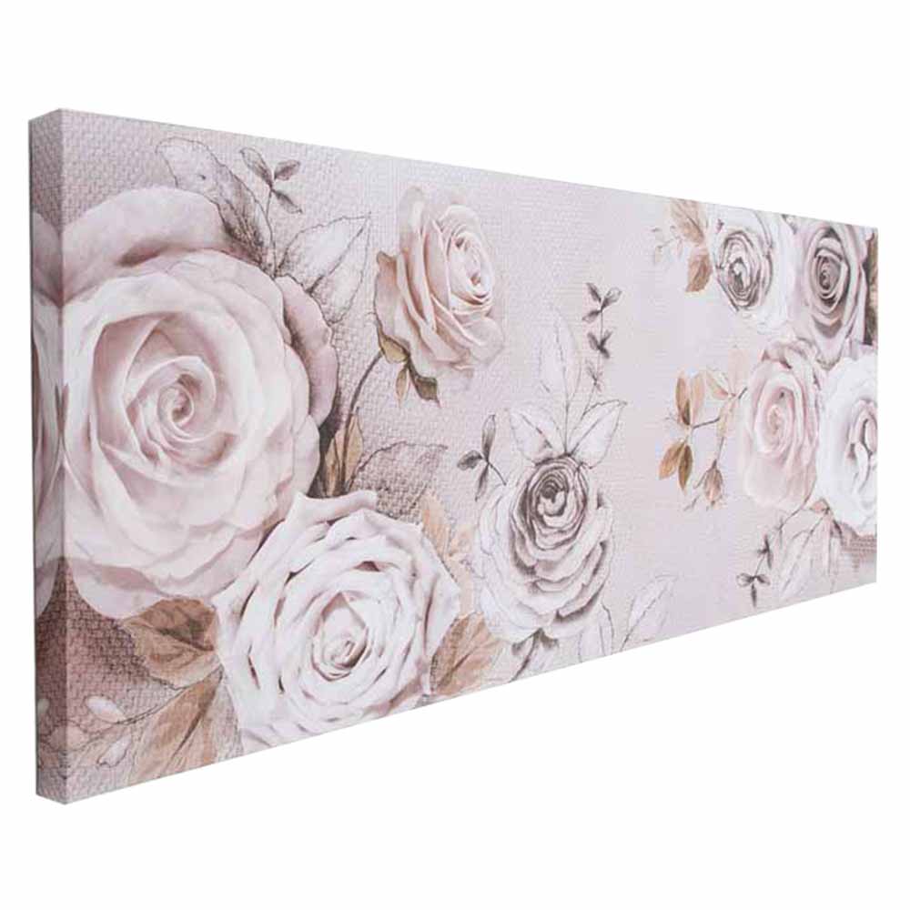 Art For The Home Mixed Media Rose Trail 100 x 40cm Image 2