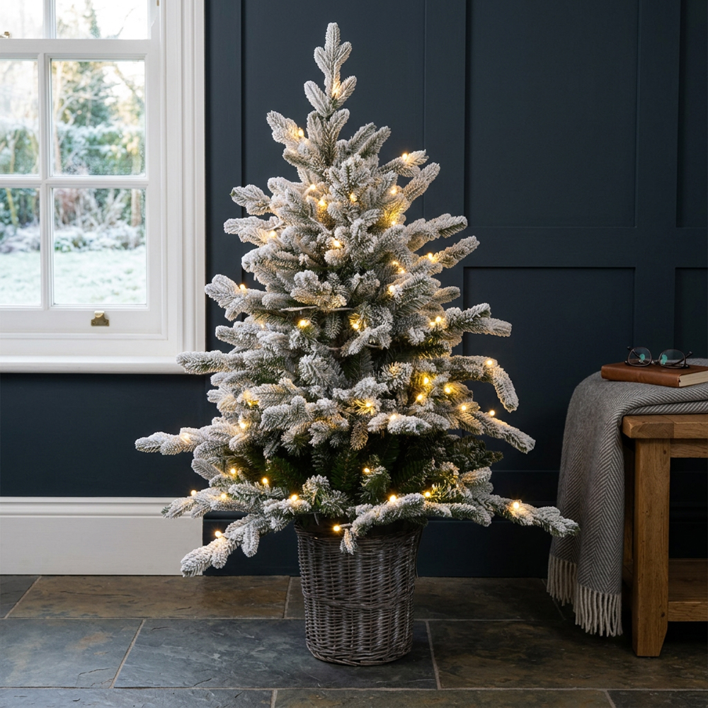 3.5ft Pre-Lit Harrington Artificial Christmas Tree Image 2