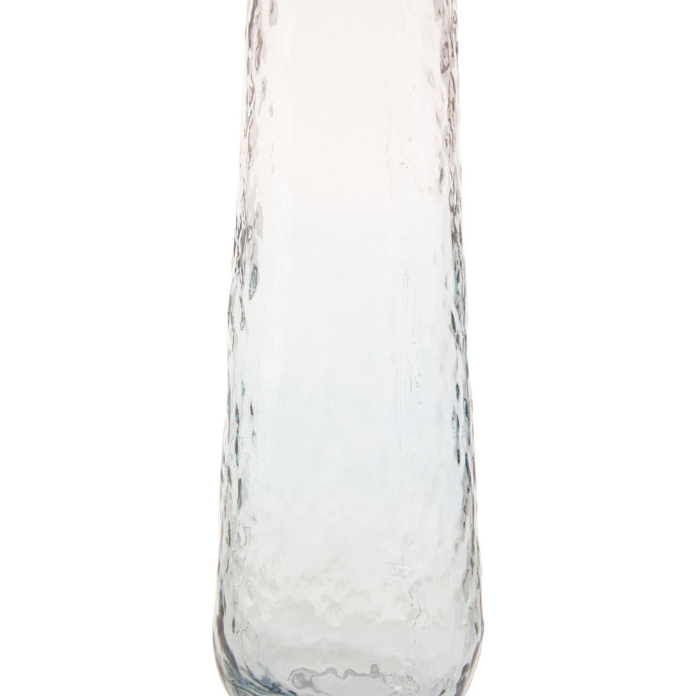 Premier Housewares Blue Brock Glass Vase Large Image 5