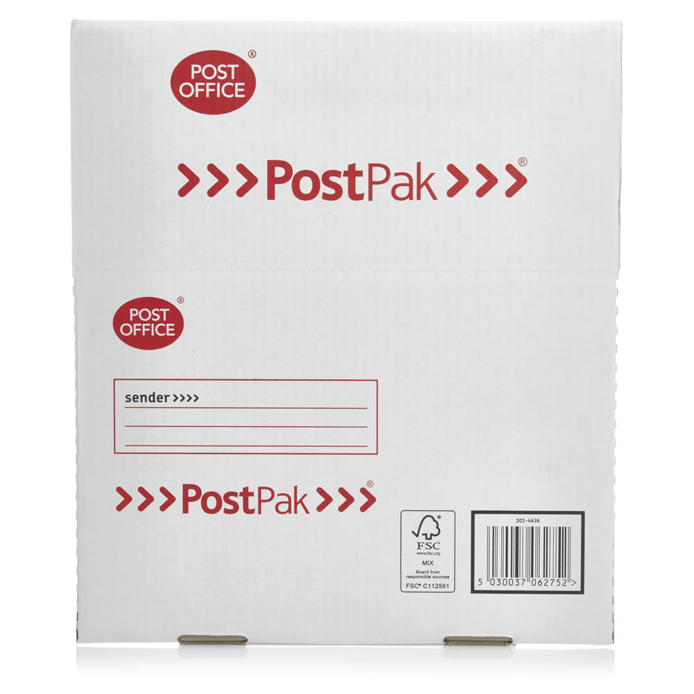 Royal Mail Post Office Postpak Small Mailing Box Image 2