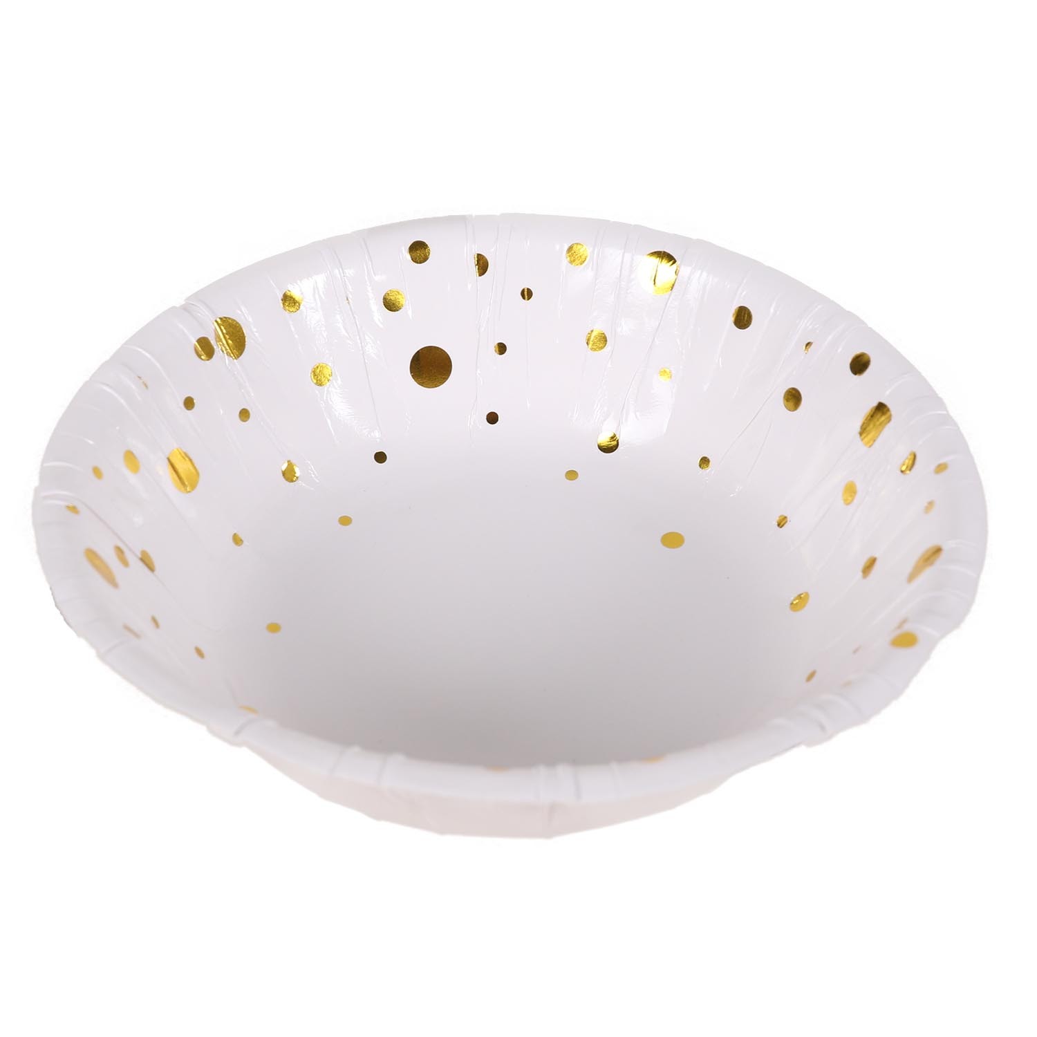 My Party Gold Foil Paper Bowls 8 Pack Image