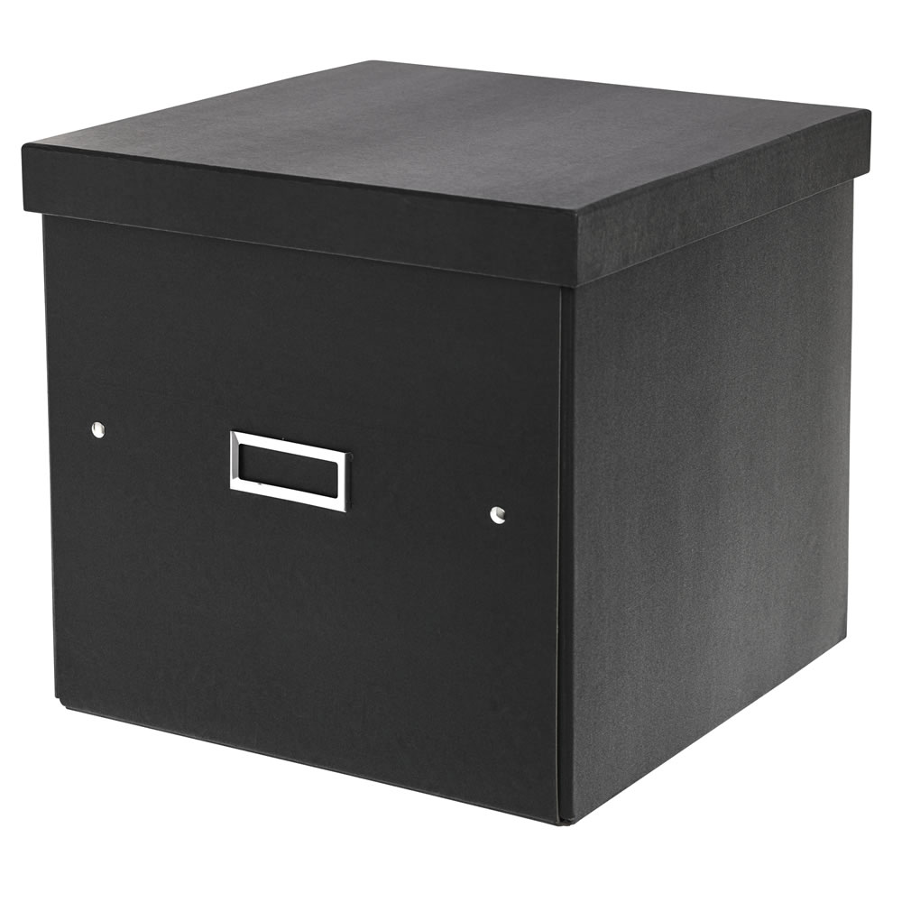 Wilko Large Decoration Box Black Wilko