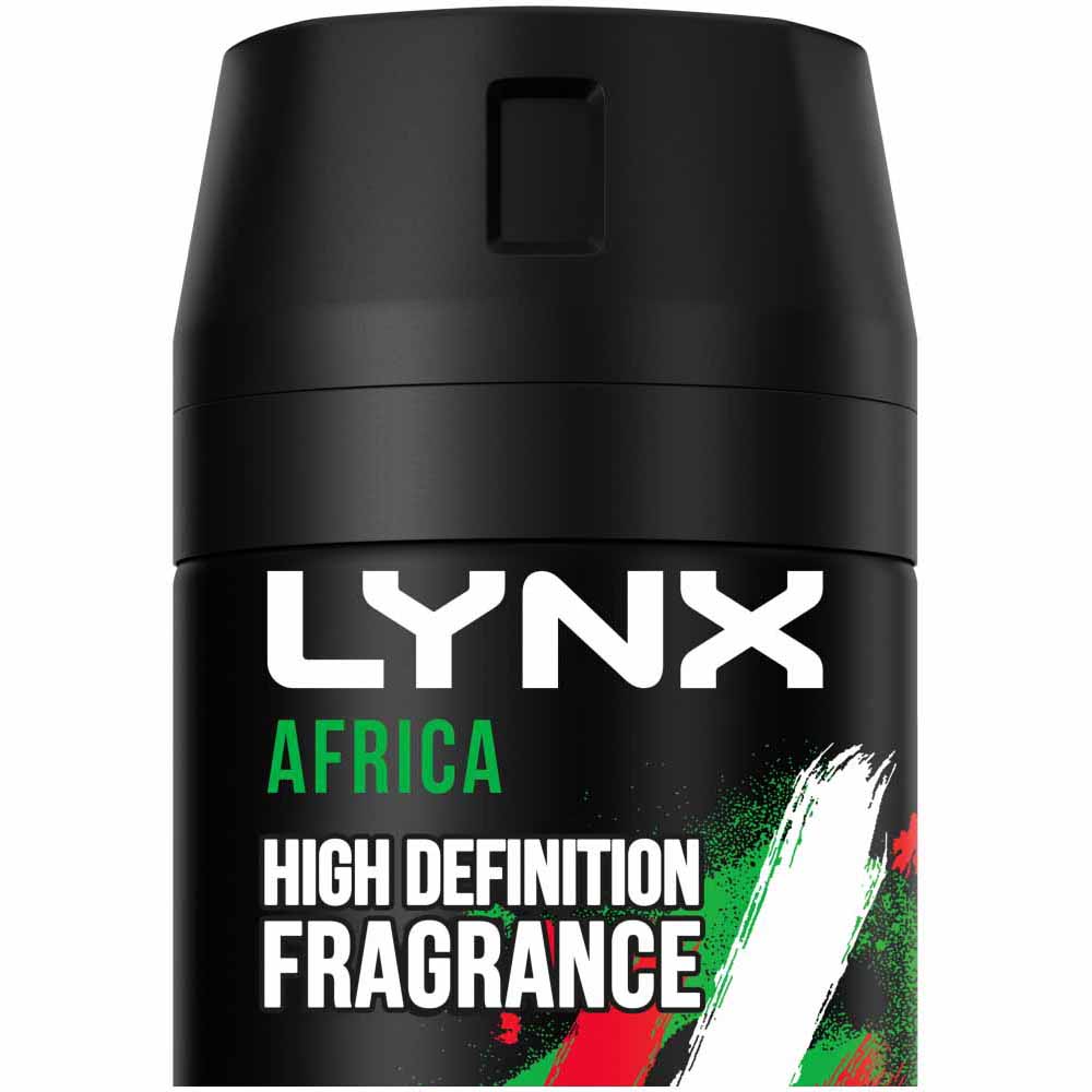 Lynx XXL Africa Mens Deodorant and Bodyspray 250ml Image 2