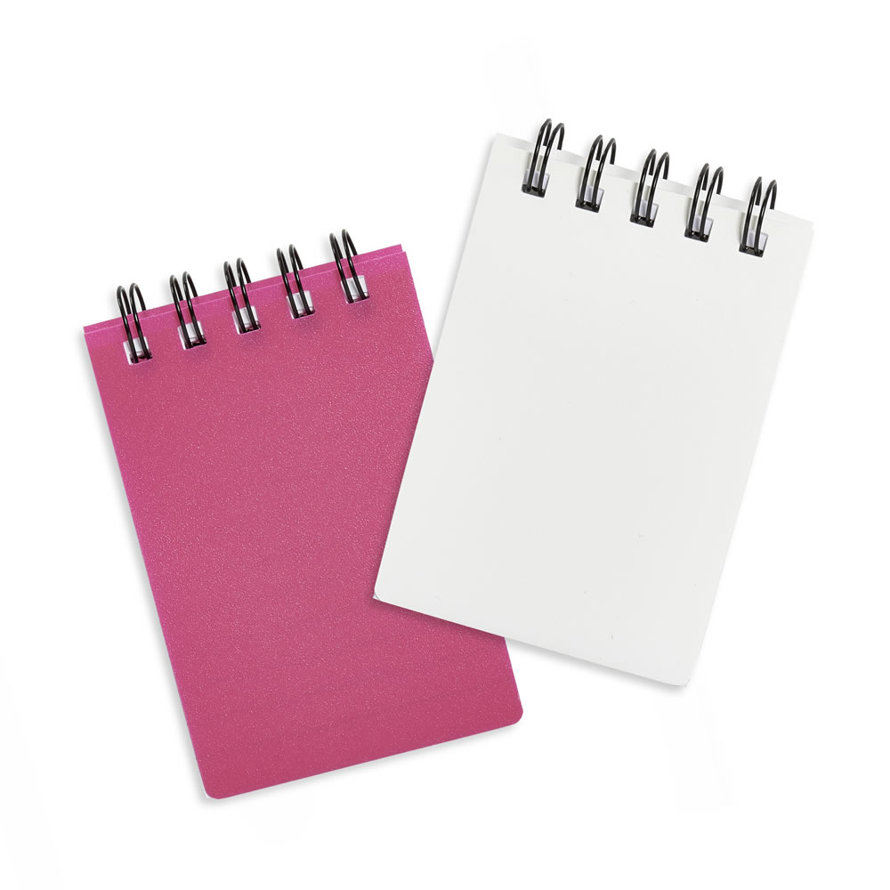 Wilko A7 Notebook PP Cover Pink Image 1