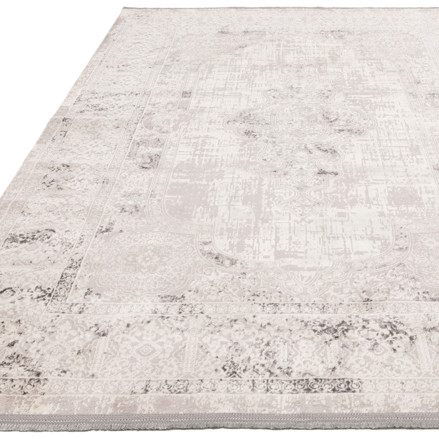 Vintage Capri Rug - Silver / 60cm Image 4