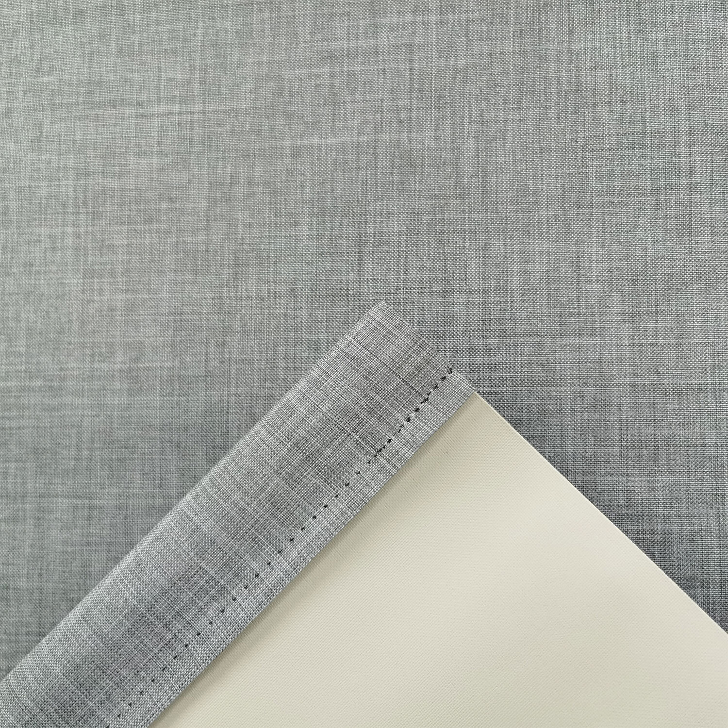 Textured Blackout Blind - Soft Grey / 180cm Image 4