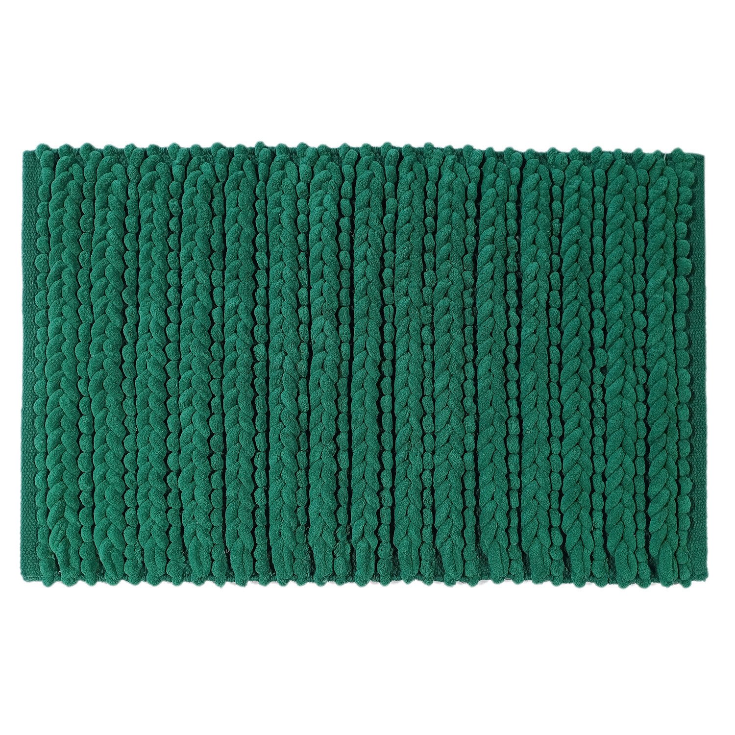 Knit Bath Mat - Emerald Image