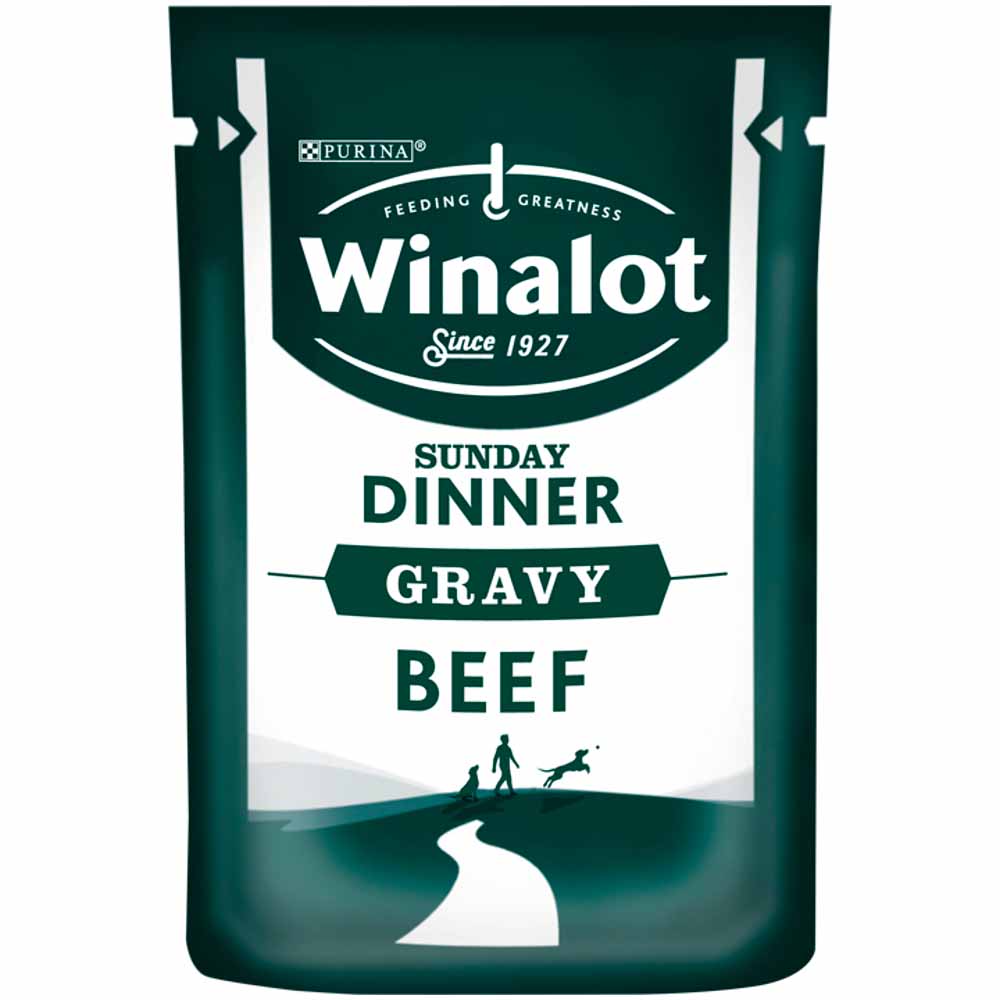 Winalot Sunday Dinner Wet Dog Food Pouches in Gravy 12 x 100g Image 6