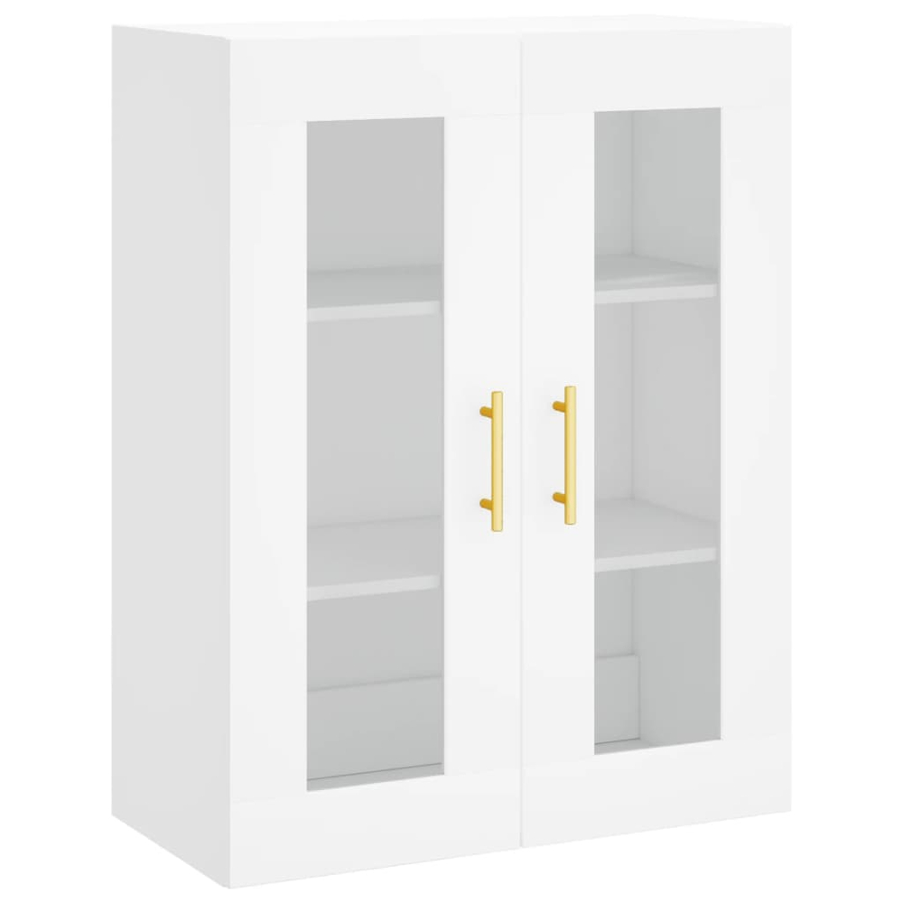vidaXL 4 Door 2 Drawer White Highboard Image 5