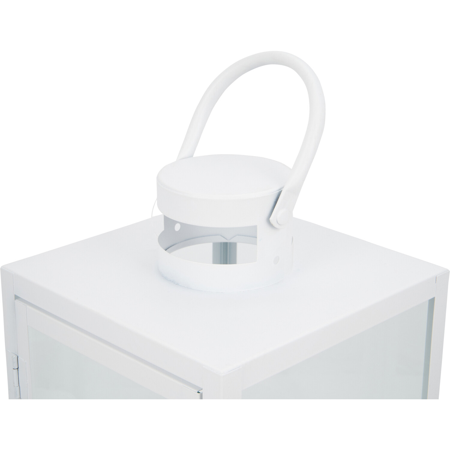 41cm Matte Lantern - White Image 2