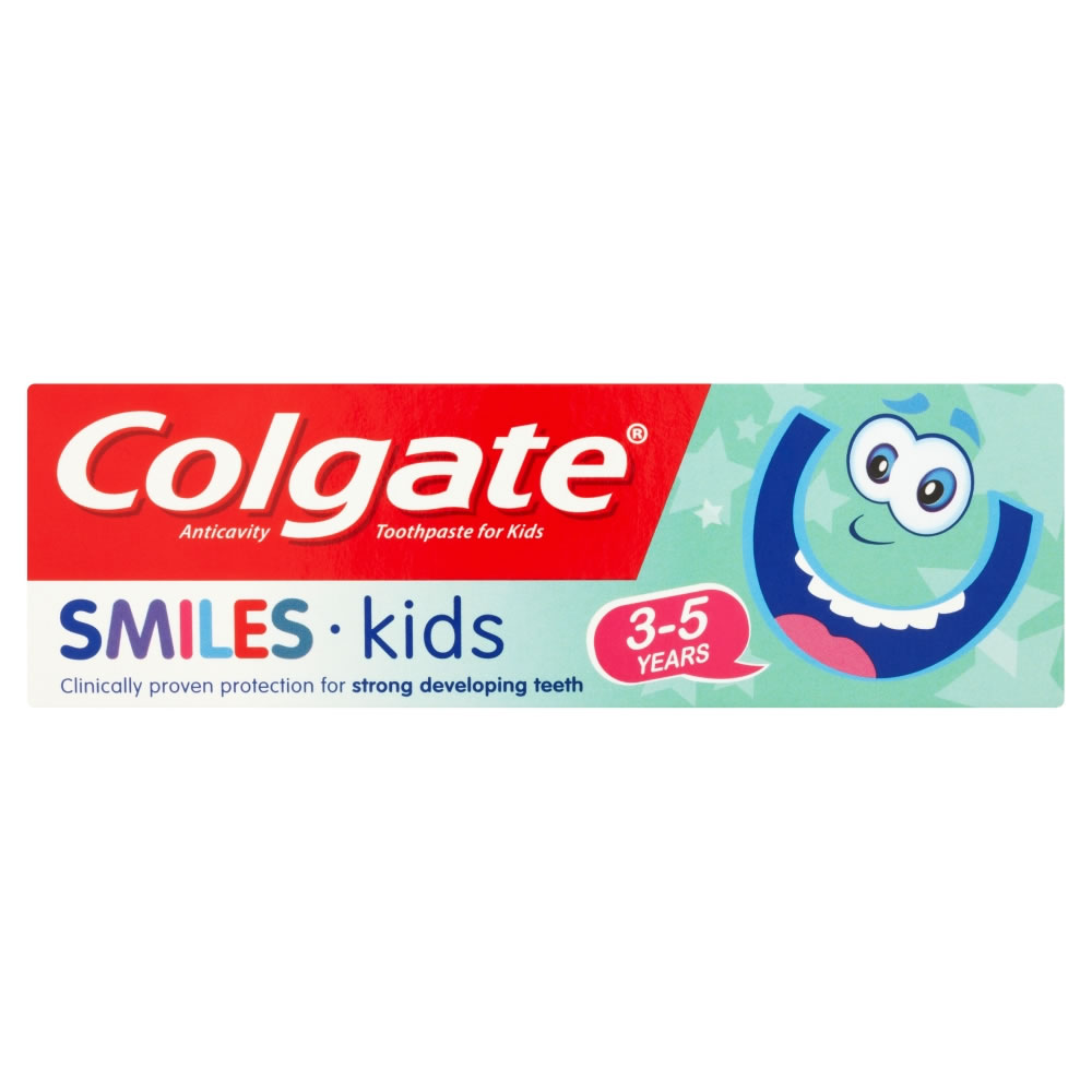 Colgate Smiles Kids' Toothpaste 3-5 years 50ml Image