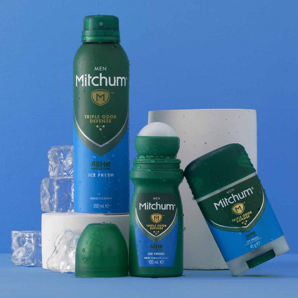 Mitchum Men Ice Fresh Anti-Perspirant Deodorant 200ml Image 4