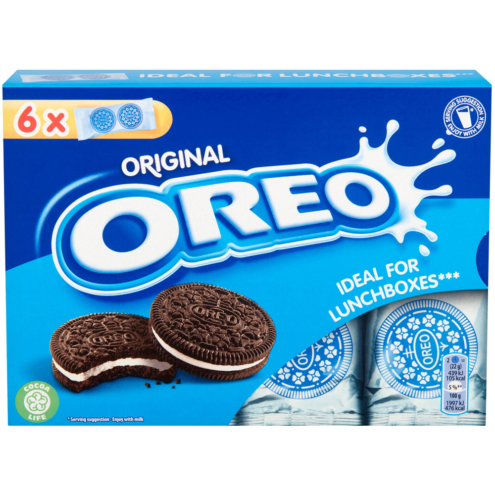 Oreo Original Vanilla Sandwich 6 Pack Image