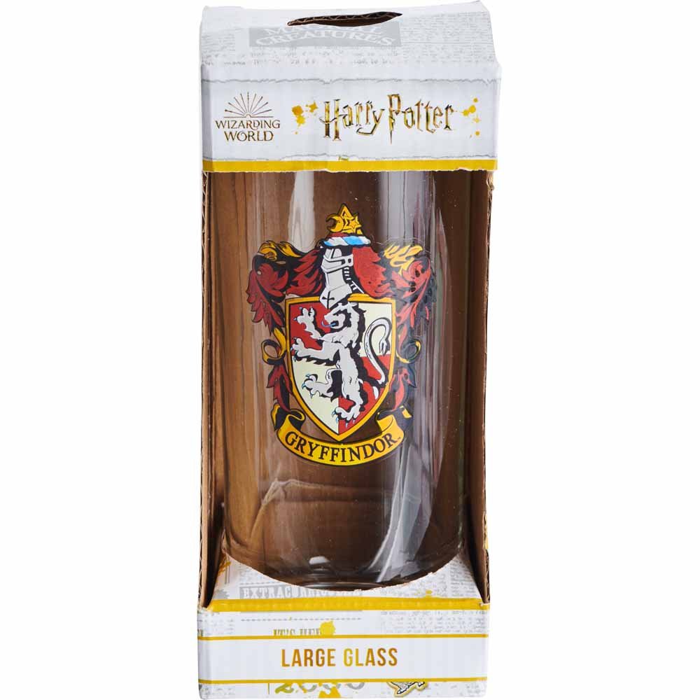 Harry Potter Gryffindor Tall Glass Image 2
