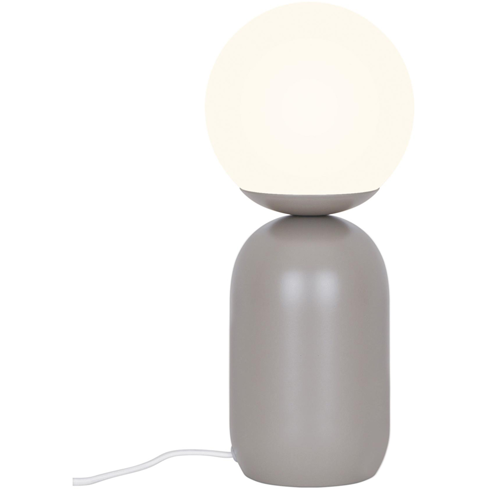 Nordlux Notti Light Brown Opal Glass Shade Table Lamp Image 3