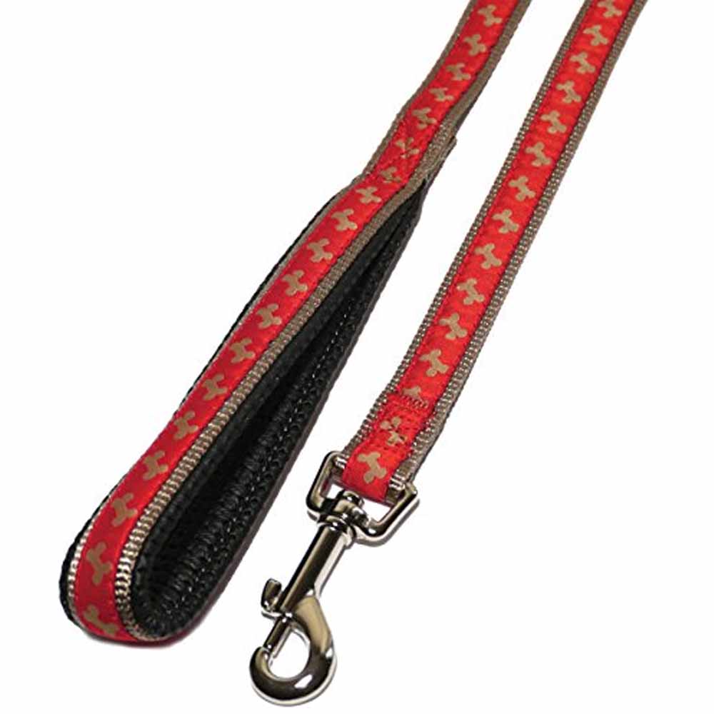 Rosewood Dog Lead Red and Beige Image