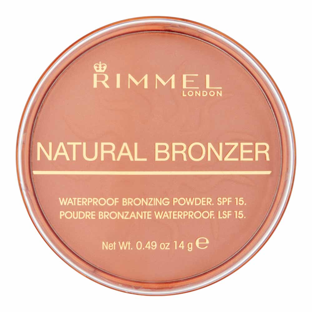 Rimmel Natural Bronzer Sun Bronze Brown Image 1