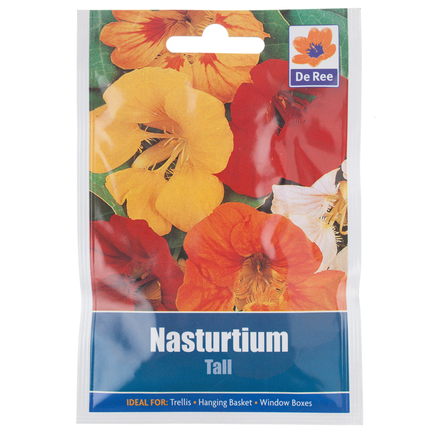 Tall Nasturtium Seed Packet Image