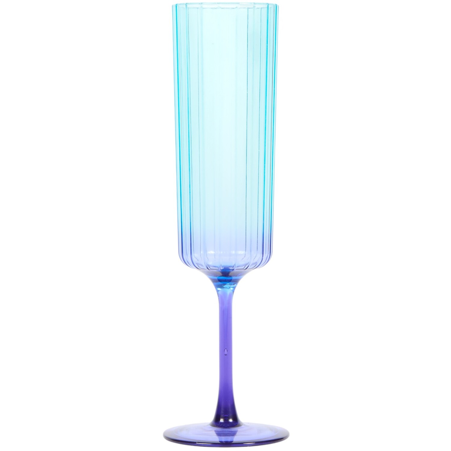 Pack of 4 Sahara Brights Ombre Coloured Flutes - Peach or Blue Image 6