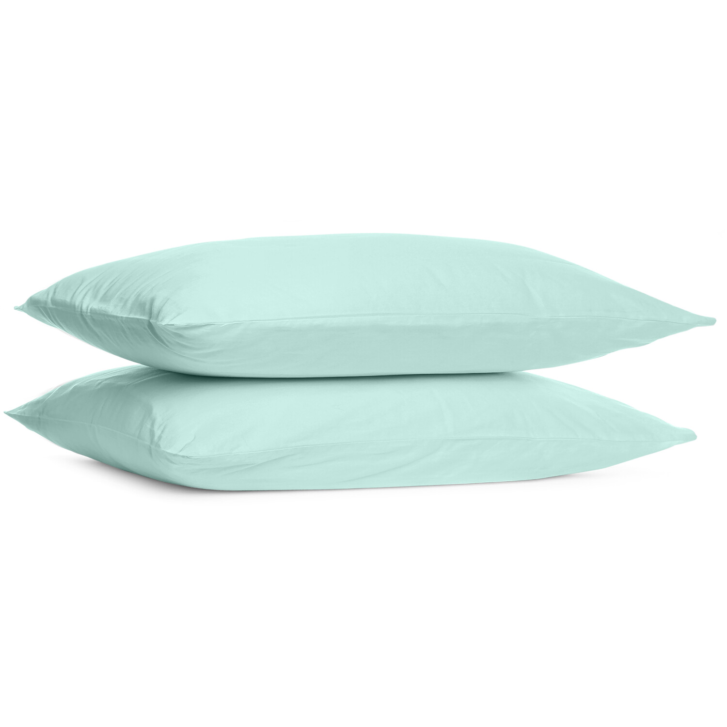 My Home Polycotton Housewife Pillowcases - Duck Egg Image