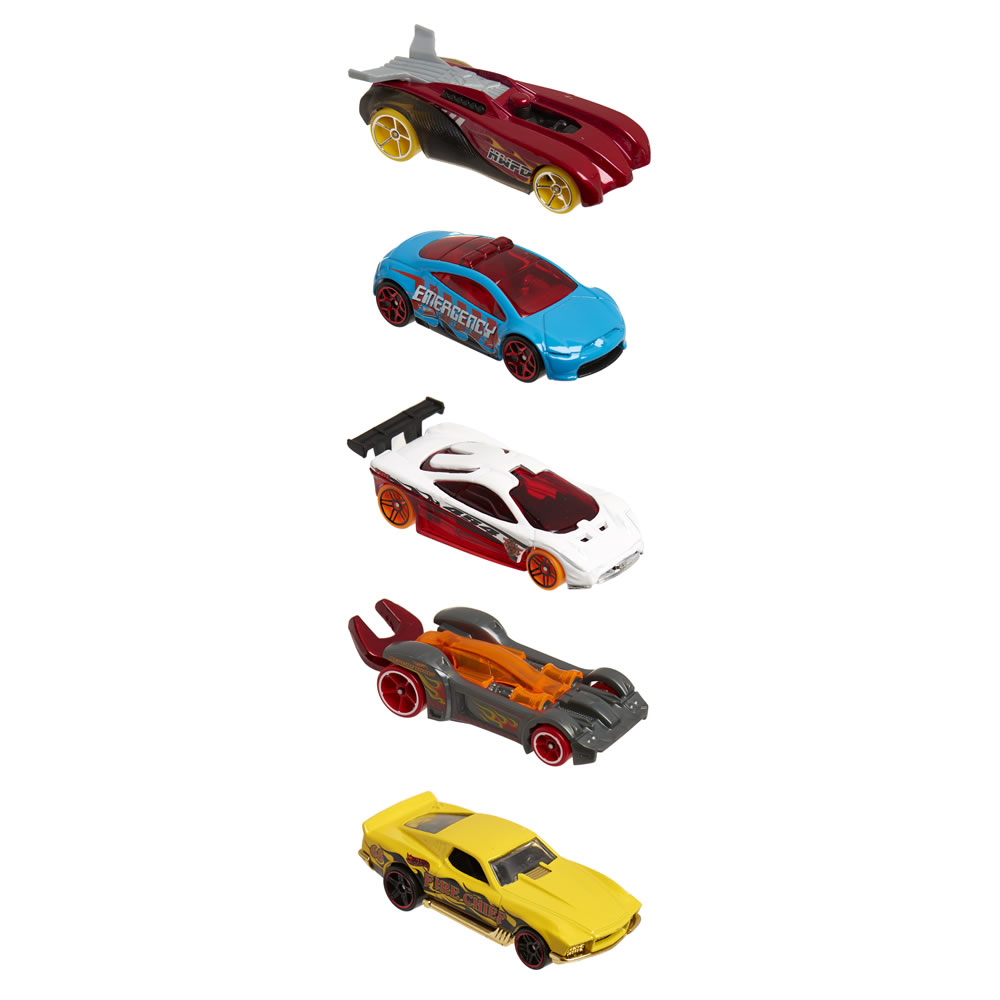 Hot Wheels Diecast Cars 5 pack - Assorted Image 4