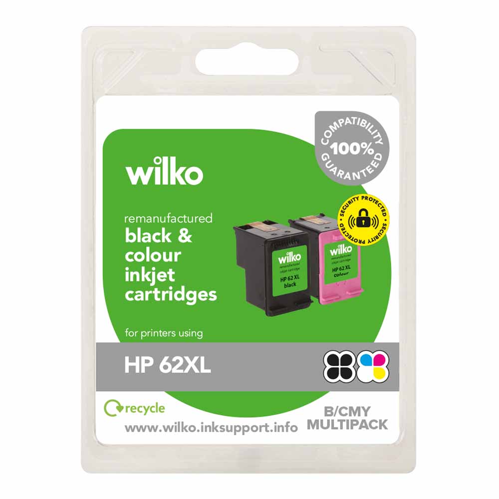 Wilko HP62XL Black & Colour Multipack Image