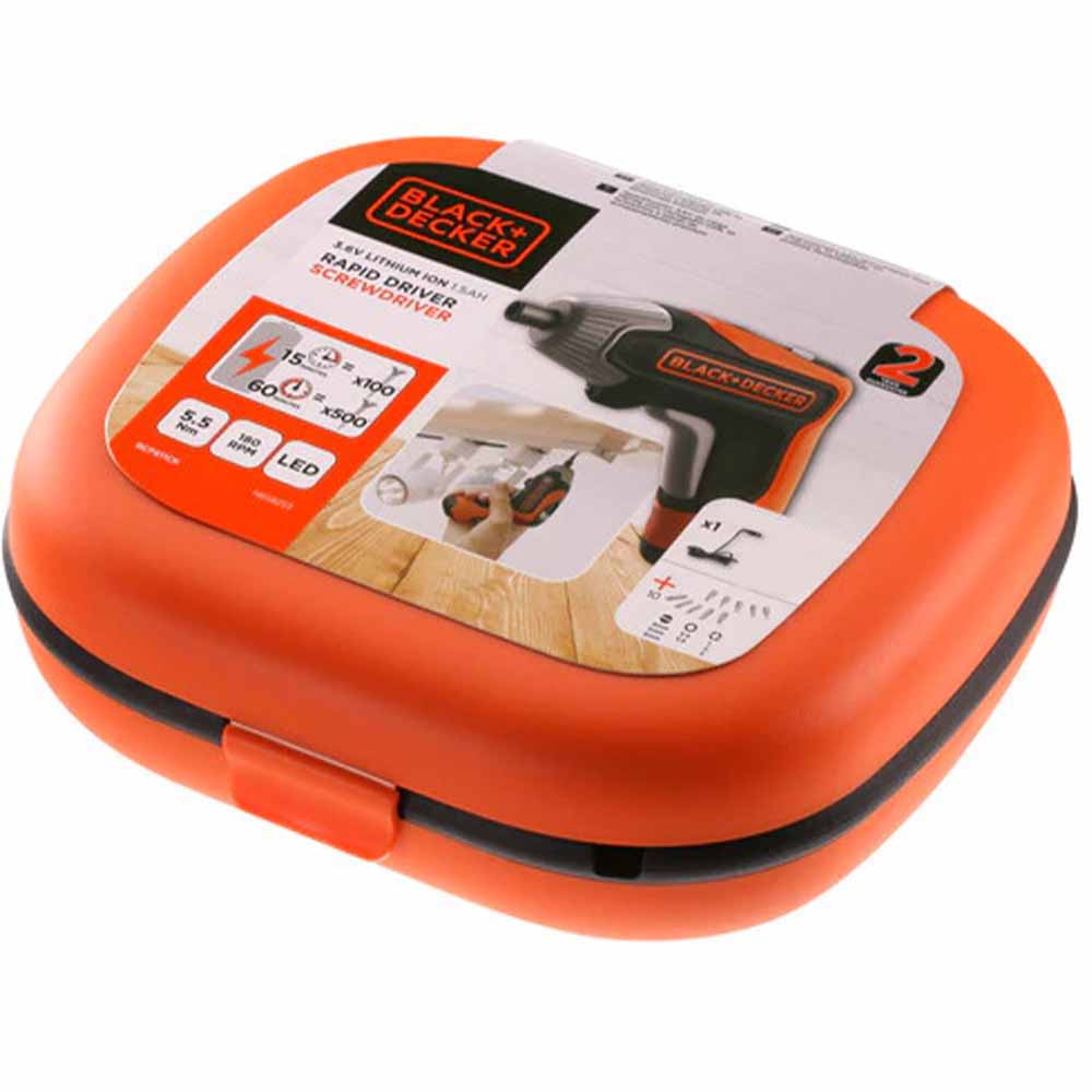 Black & Decker Fast Charge Screwdriver Wilko