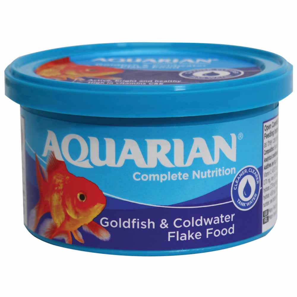 Aquarian Advance Nutrition Goldfish Food Flakes 25g Image 1