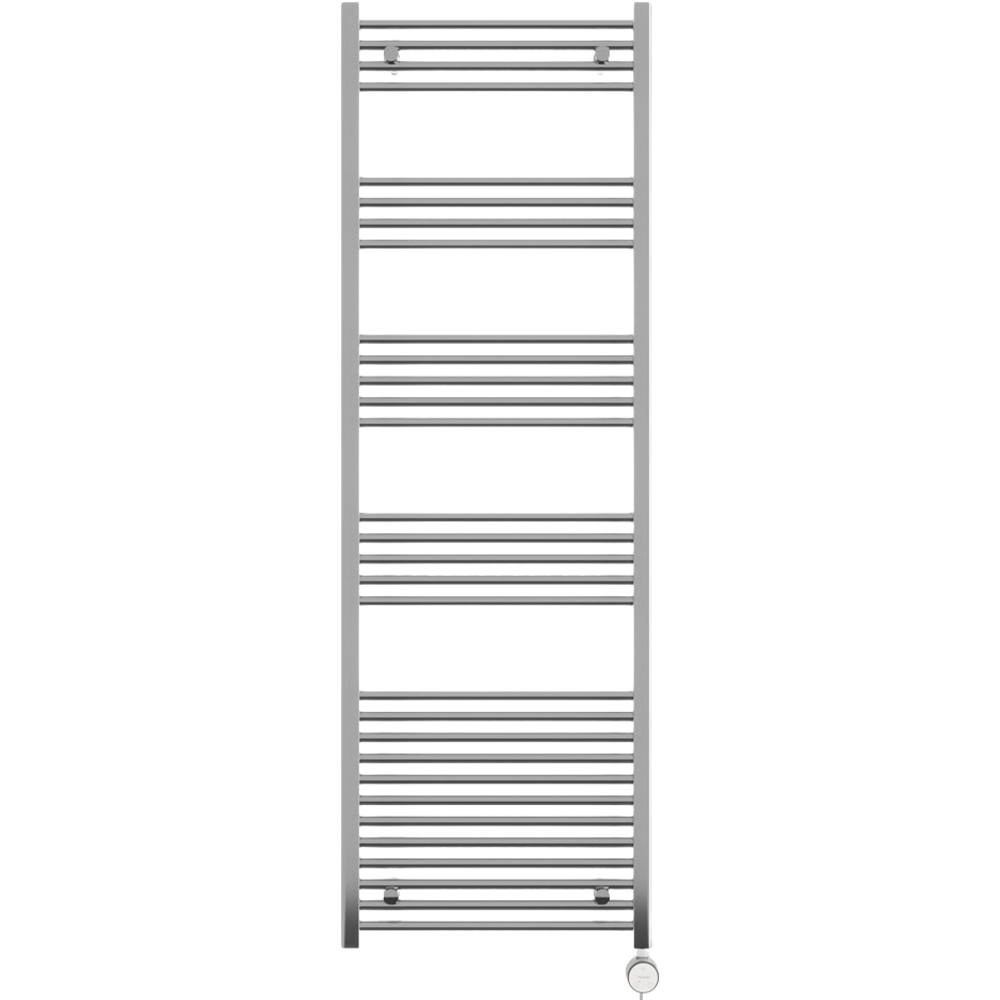 Terma Leo Chrome Electric Towel Rail with 43D Element Upgrade 1800 x 600mm Image 1