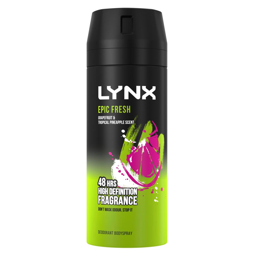 Lynx Epic Fresh Body Spray 150ml Image 1