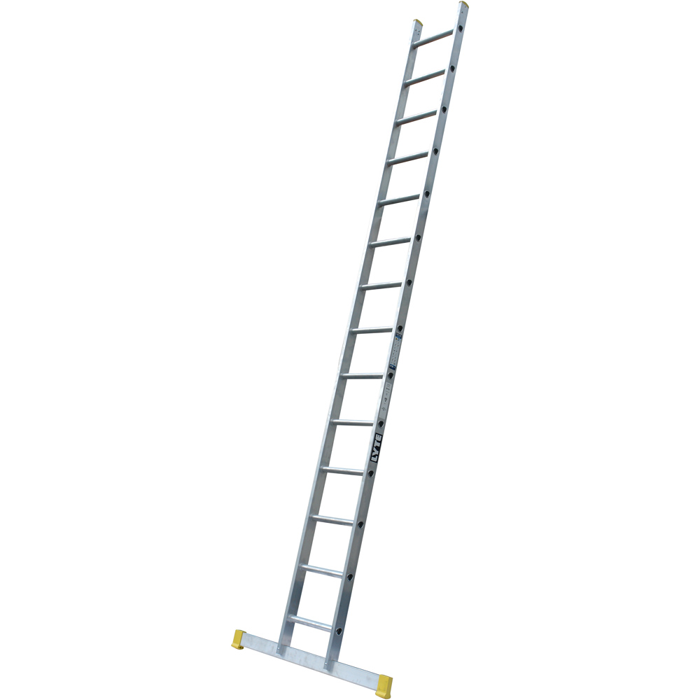 Lyte Ladders & Towers EN-131-2 Single Section 15 Rung Ladder Image 1