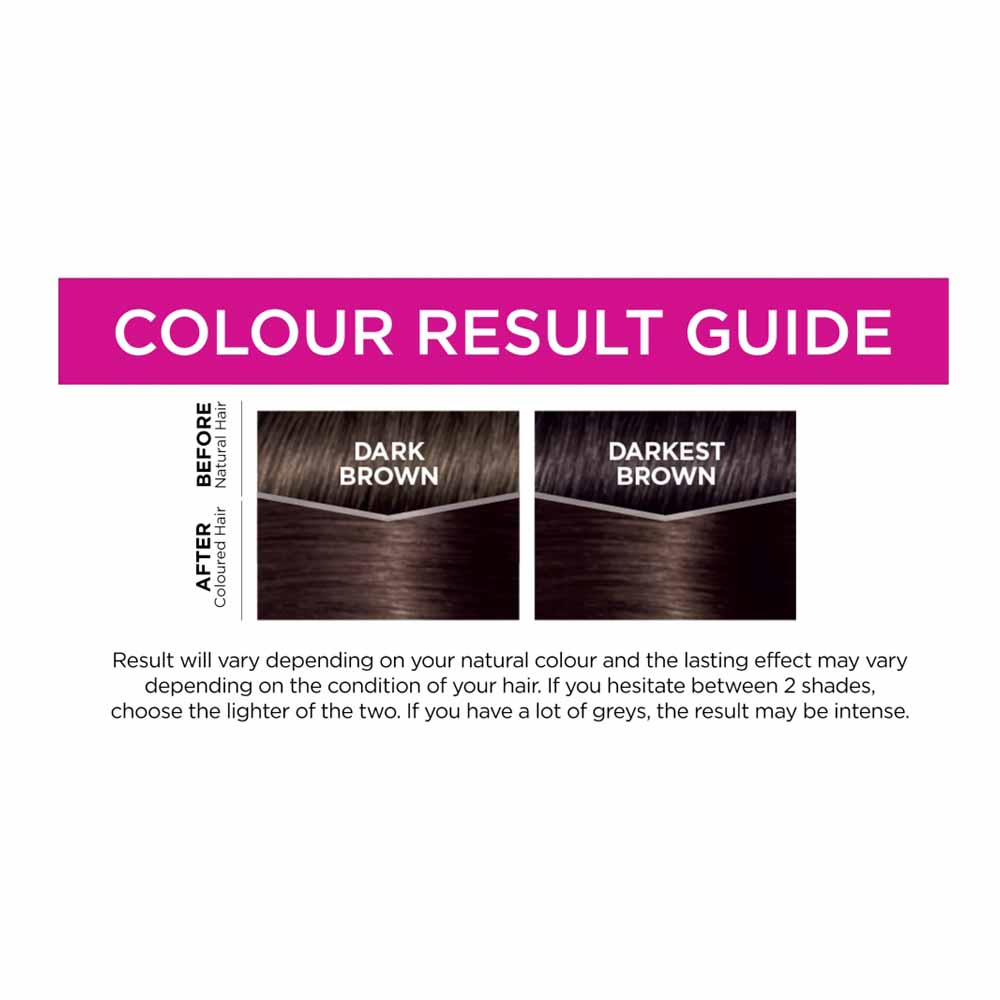 L'Oreal Paris Casting Creme Gloss 300 Darkest Brown Semi-Permanent Hair Dye Image 4