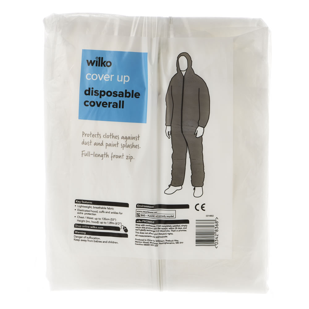 Draper Large Disposable Coverall Image 1