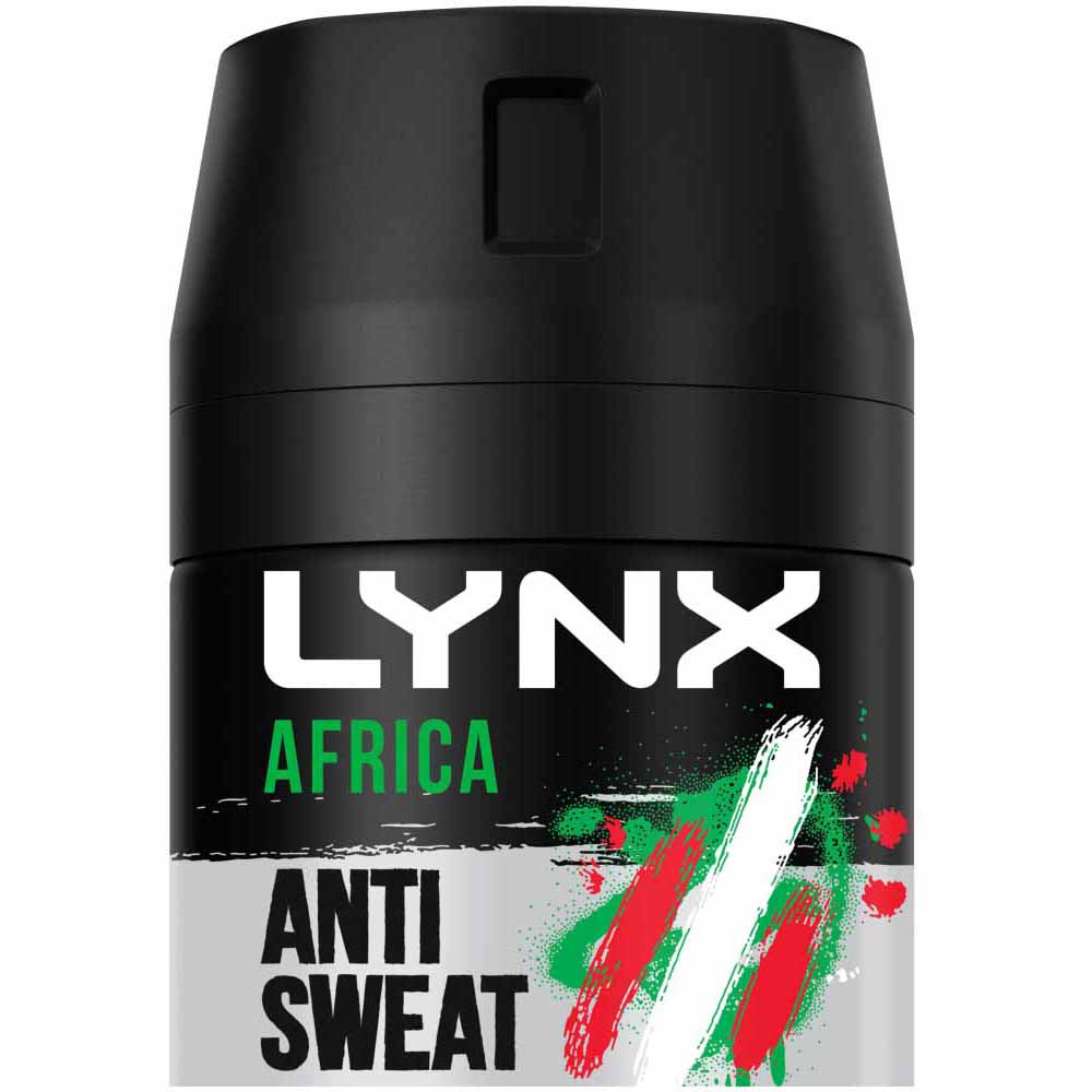 Lynx Africa Anti Perspirant Deodorant 150ml Image 2